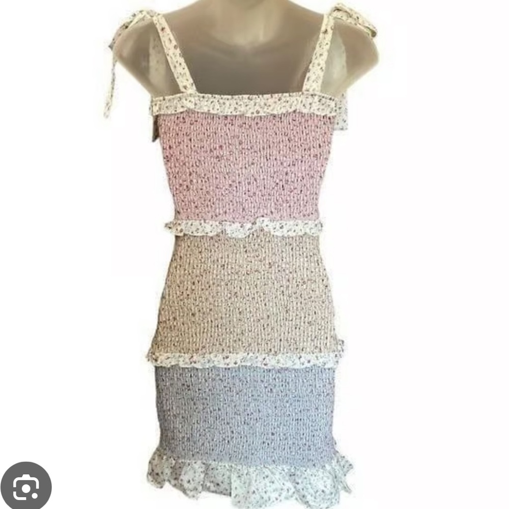 Storia Colorblock Dress